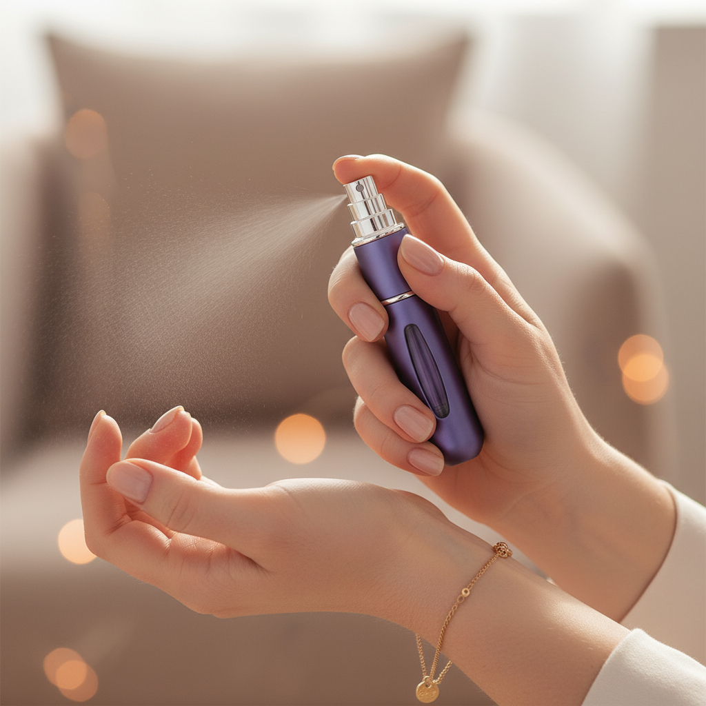 Atomizador de Perfume Recargable 5ml Lleva 3 unidades con un 35% de descuento