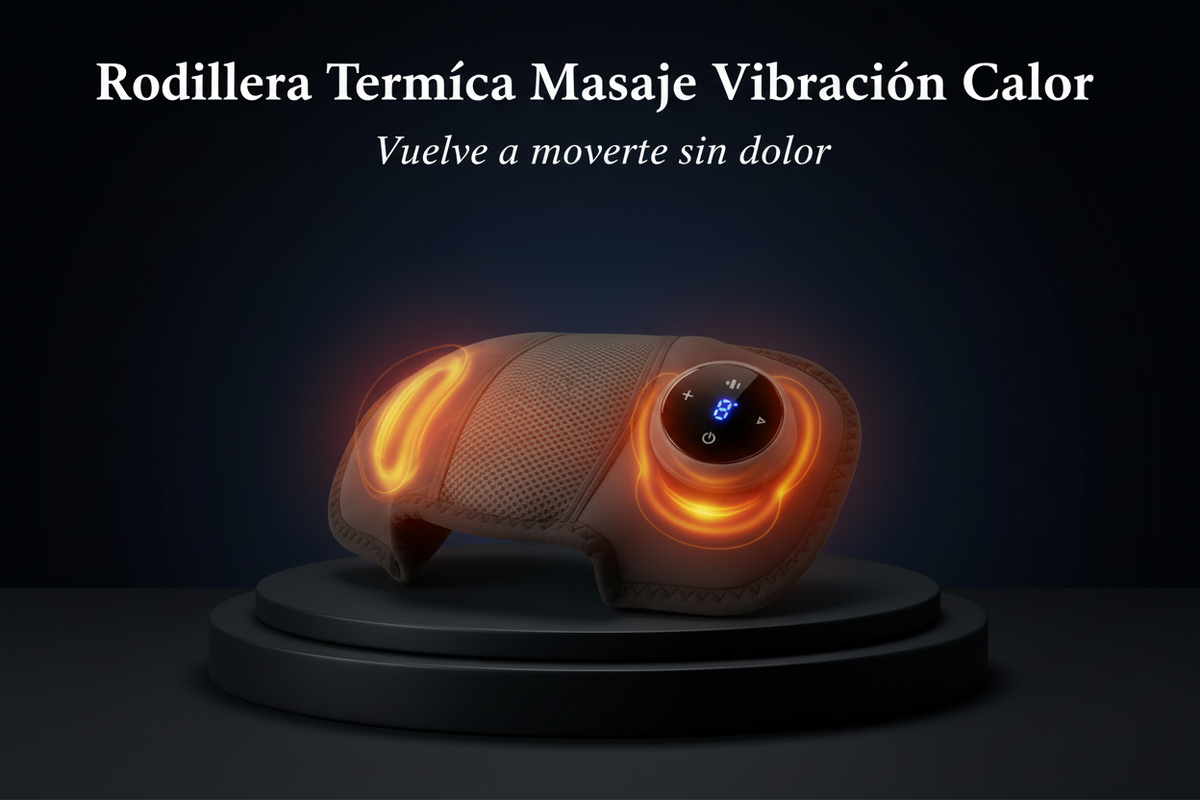 Rodillera Térmica - Título y eslogan