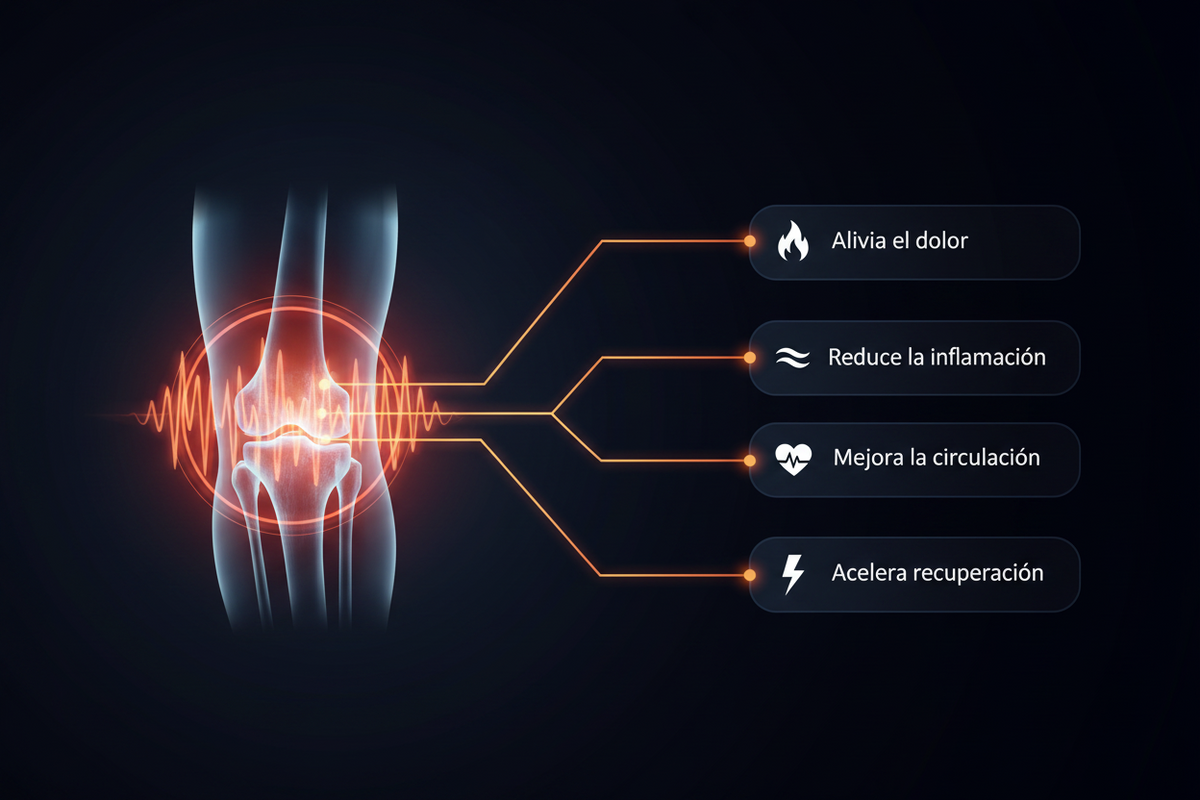 Rodillera Térmica con Masaje y Vibración | Alivio del Dolor