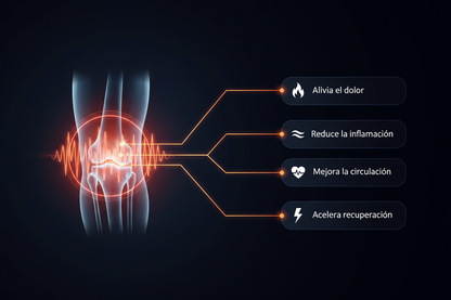 Rodillera Térmica con Masaje y Vibración | Alivio del Dolor